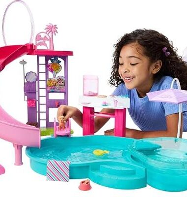 Barbie Dream Pool Playset and Themed Accessories
