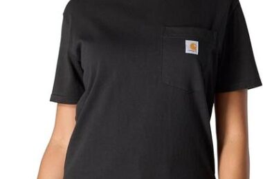 Carhartt Womens Loose Fit Heavyweight ShortSleeve Pocket