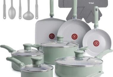 Tfal Refresh Ceramic Nonstick Cookware Set