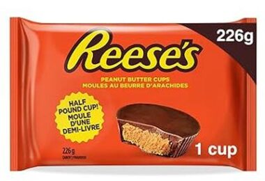 Reeses Half Pound Chocolate Peanut Butter Cup