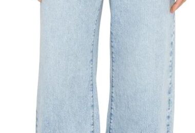 Levis Womens Middy Wide Leg Ankle JeansJeans