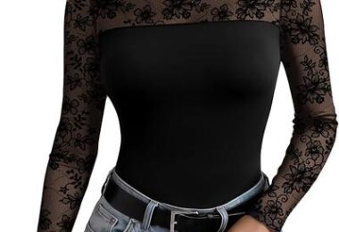 Zeagoo Long Sleeve Shirts for Womens Lace