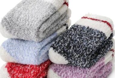 Womens Fuzzy Socks Fluffy Slipper Winter Warm